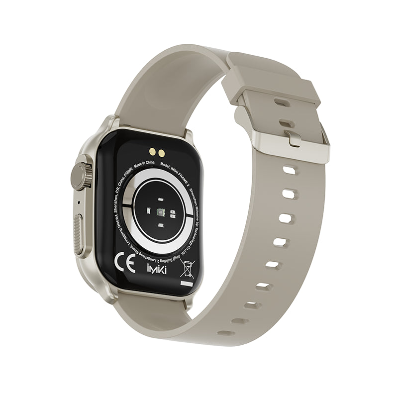 IMIKI Frame 2 2.01''HD Screen Smart Watch Compatible with Android and iPhone