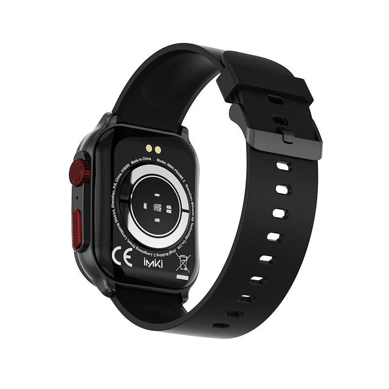 IMIKI Frame 2 2.01''HD Screen Smart Watch Compatible with Android and iPhone