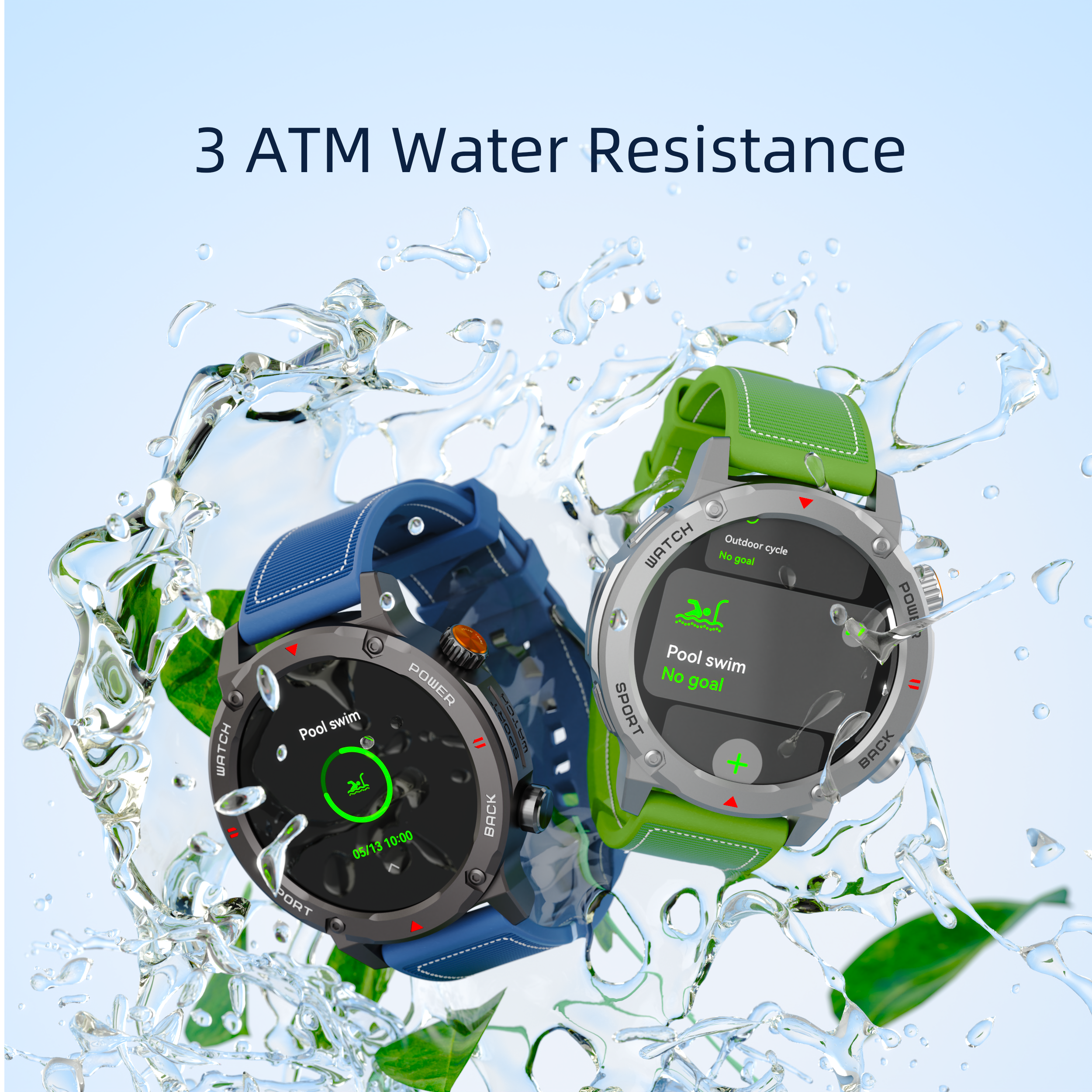 IMKI Xplorer 3ATM Waterproof Smartwatch – IMIKI